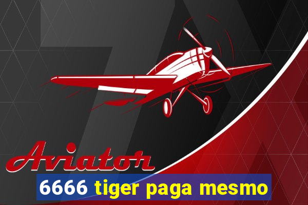 6666 tiger paga mesmo